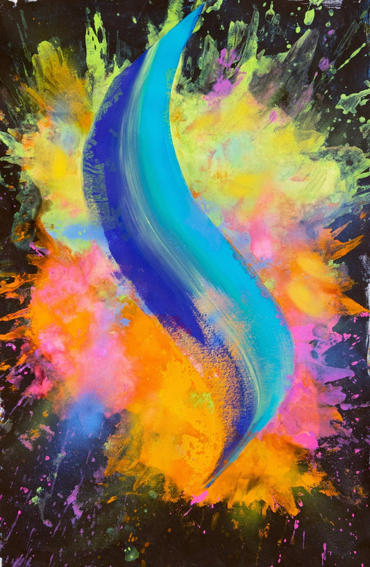 Blue Alif Explosion