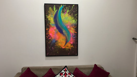 Blue Alif Explosion
