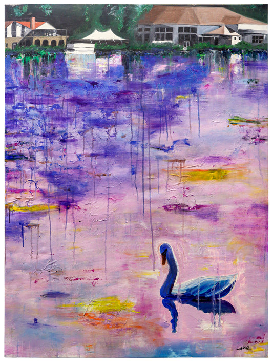 Swan in the Lake