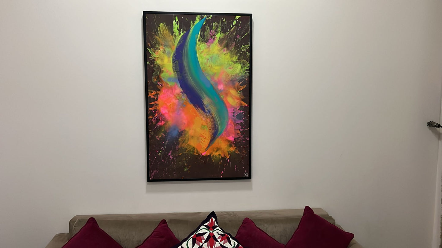 Blue Alif Explosion